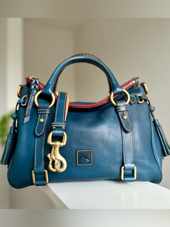 Dooney & Bourke Handbags - Dooney & Bourke Florentine Satchel in Color Denim
